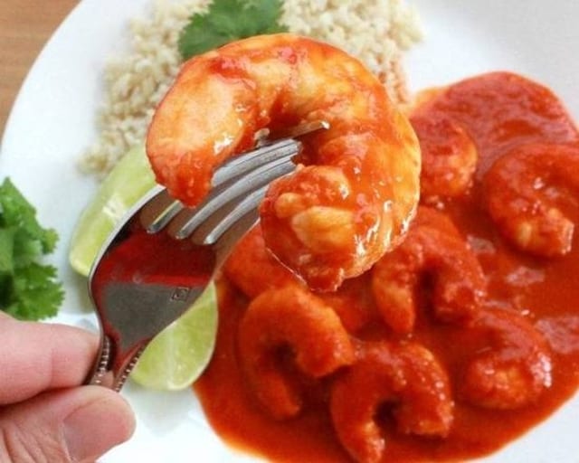 Camarones a La Diabla.