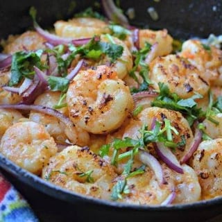 Camarones Al Mojo De Ajo