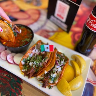 QuesaBirria Tacos and Consome