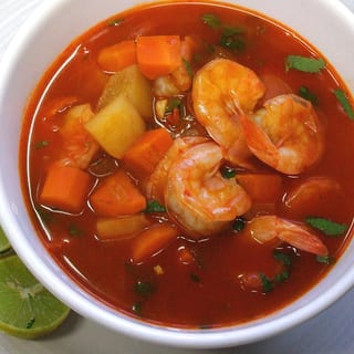 Sopa De Camarones / Shrimp soup