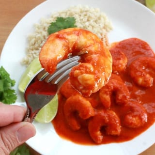 Camarones a la diabla